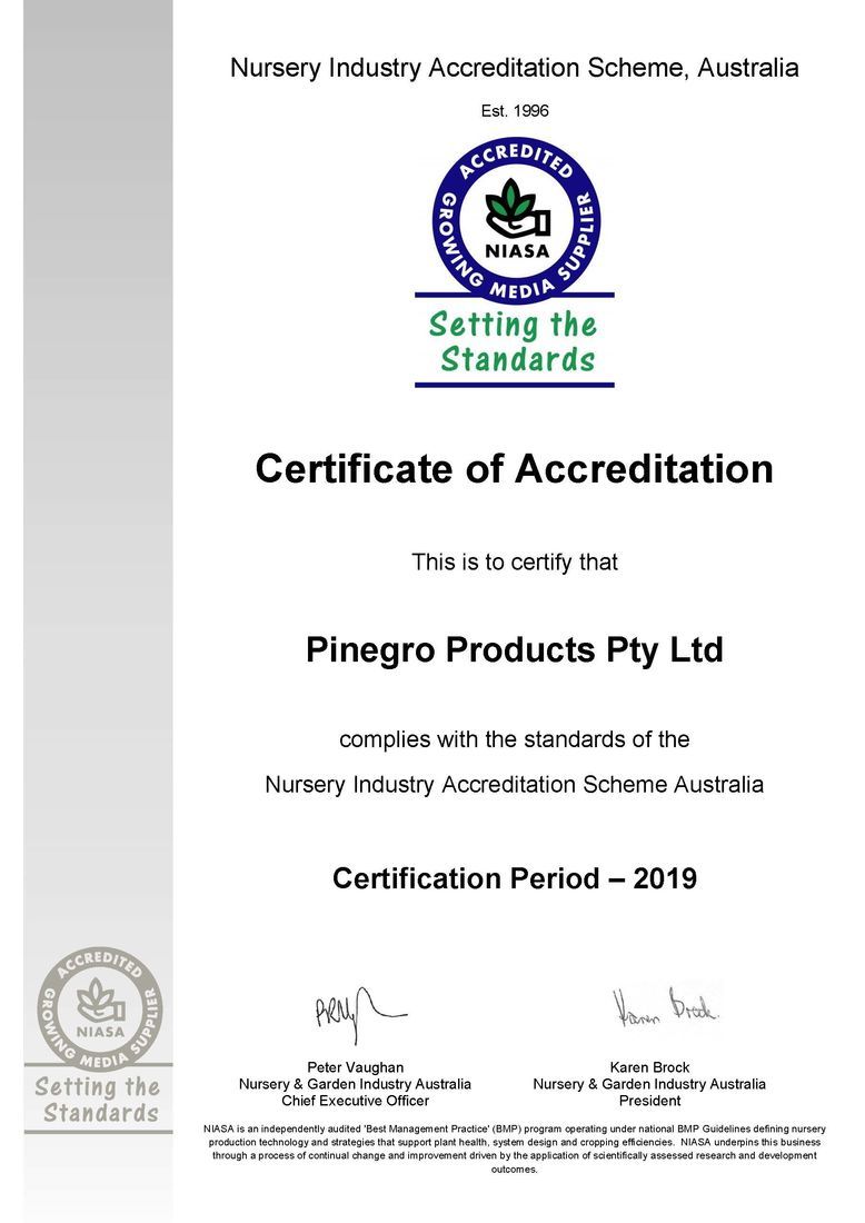 Nursery Industry Accreditation